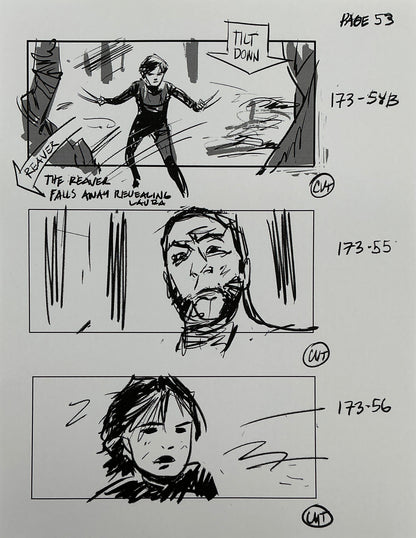 Storyboards Eden-Finale Scene 167 Logan (2017)