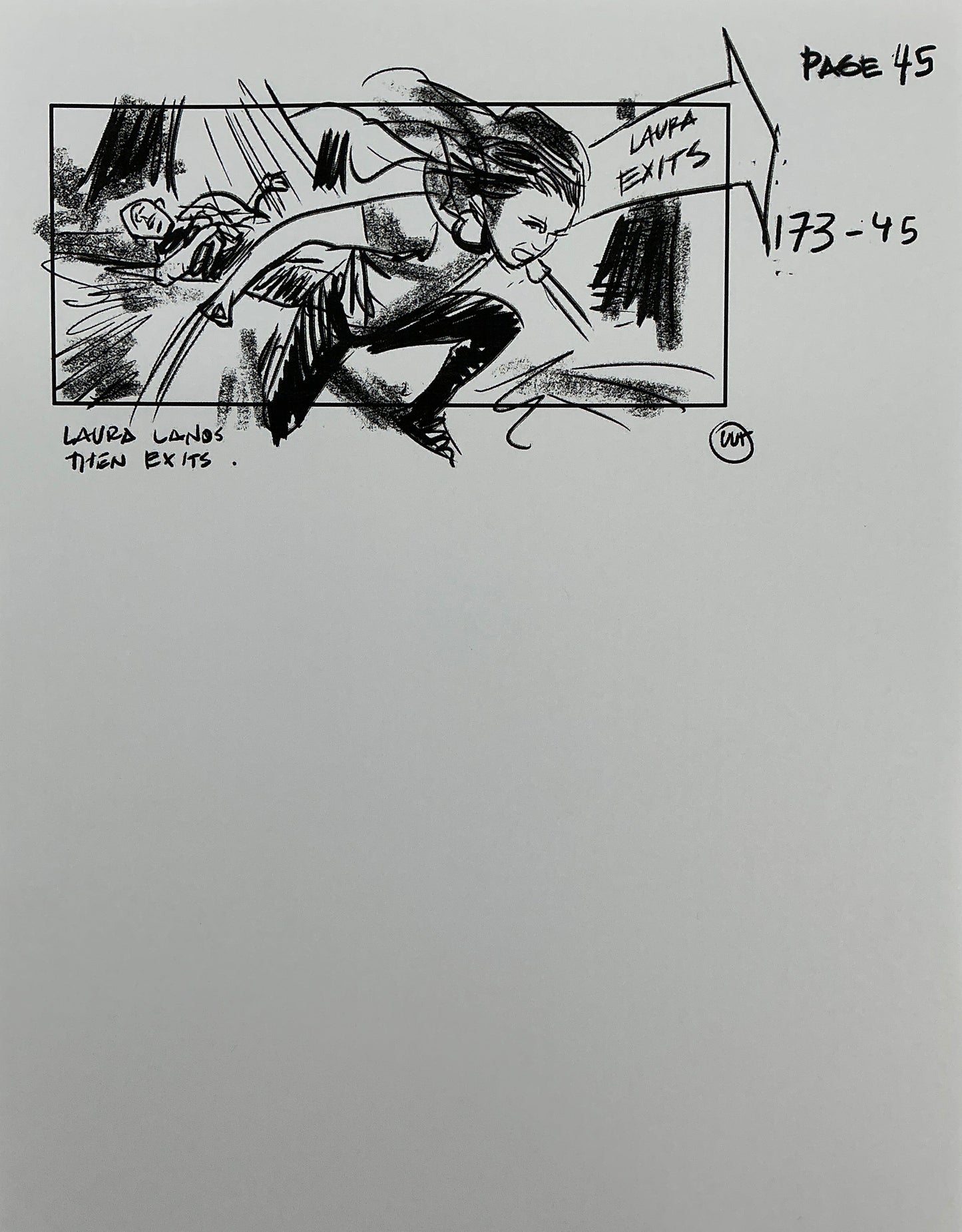 Storyboards Eden-Finale Scene 167 Logan (2017)