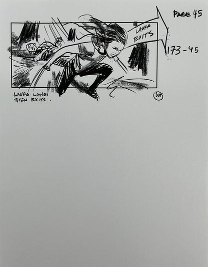 Storyboards Eden-Finale Scene 167 Logan (2017)