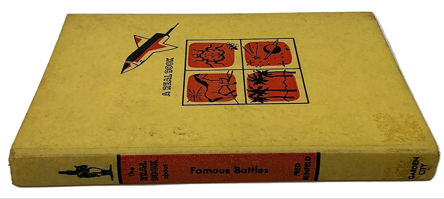 Books from Wheeler's Basement Stranger Things (2016-2025) Movie Prop Y'allywood Props The Real Book about Famous Battles by Fred Reinfeld