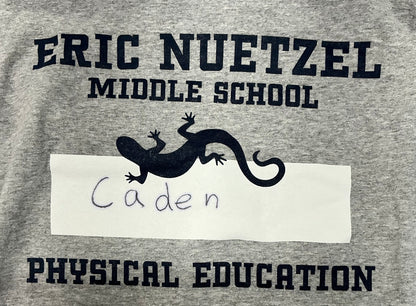 Middle School PE T-Shirts Me Apple TV Series (2024) Y'allywood Props YM Caden