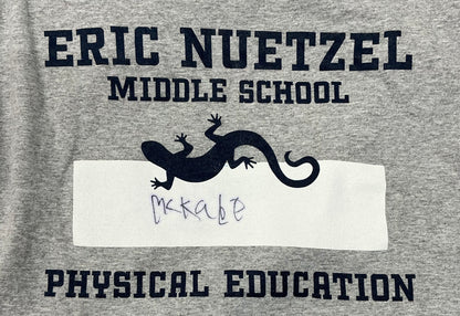 Middle School PE T-Shirts Me Apple TV Series (2024) Y'allywood Props YM Mckabe