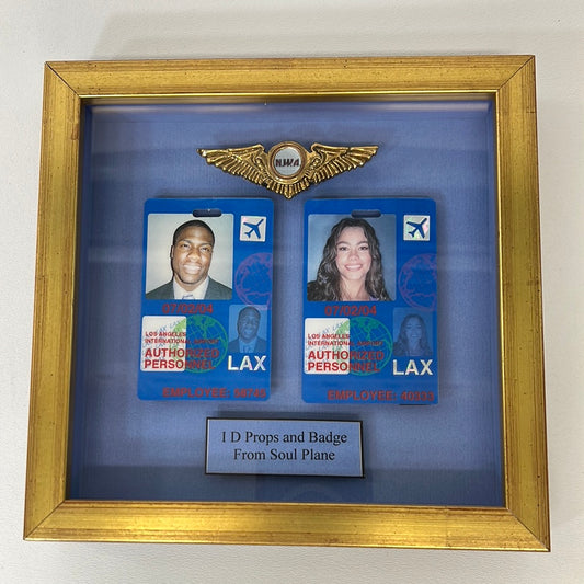 Kevin Hart & Sofia Vergara’s ID Badges Soul Plane Movie Prop Y'allywood Props   