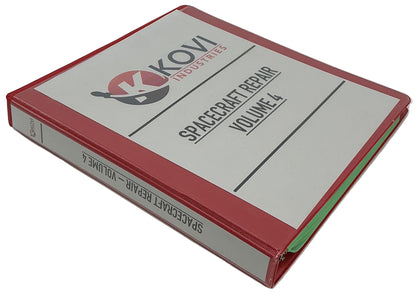 Kovi Industries Binders Moonshot (2022) Movie Props Y'allywood Props Spacecraft Repair Volume 4