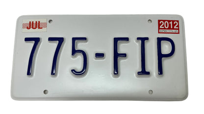 License Plates Franklin & Bash (TV Series 2011-2014) Y'allywood Props 775FIP w/tags