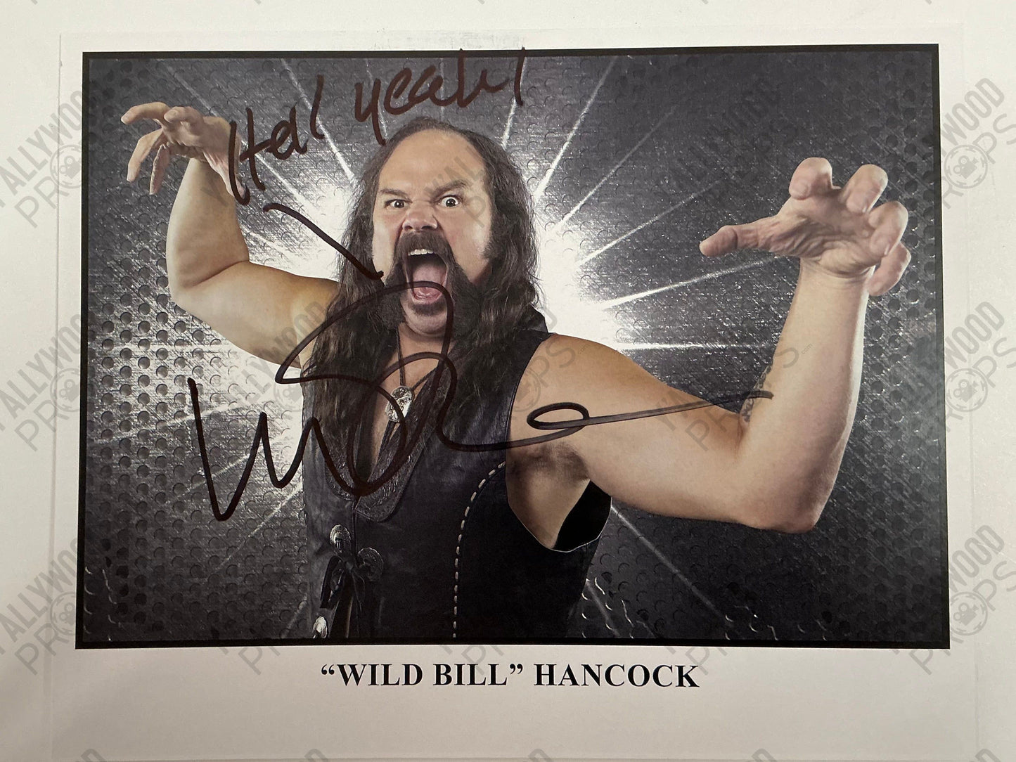 Wild Bill Autographed 8x10 S2E4 Heels (2021) Movie Prop Y'allywood Props D Screen Used