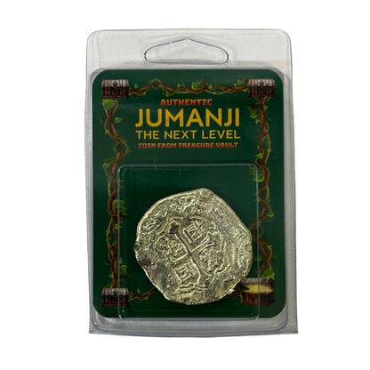 Gold Coin from Treasue Vault Jumanji: The Next Level Movie Prop Atlanta Brick Co