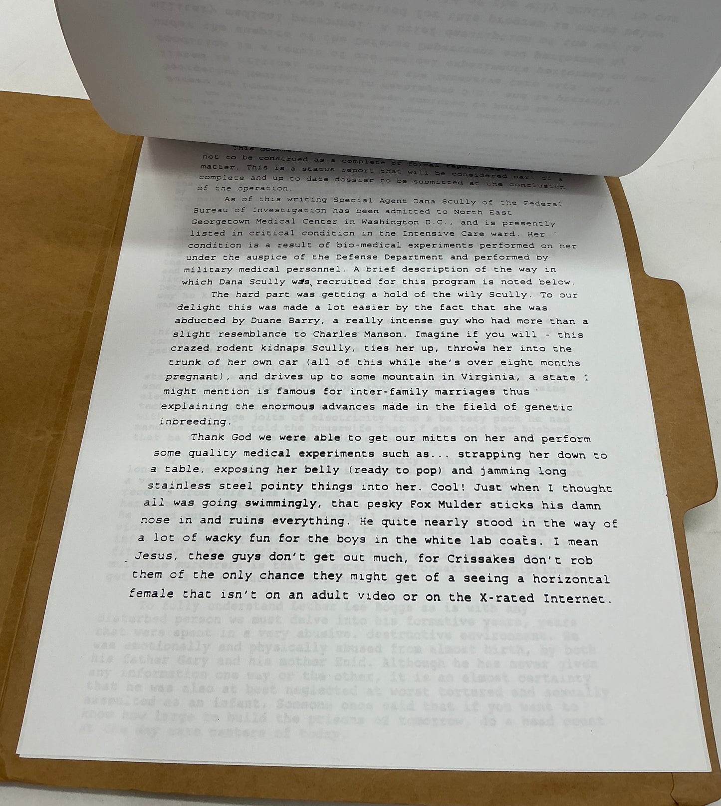 Merritt McKinney FBI File Now You See Me (2013) Memorabilia Y'allywood Props