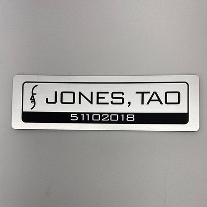 Tao Jones Infinity Inc Room Sign S3 E8 Stargirl Movie Prop Atlanta Brick Co   