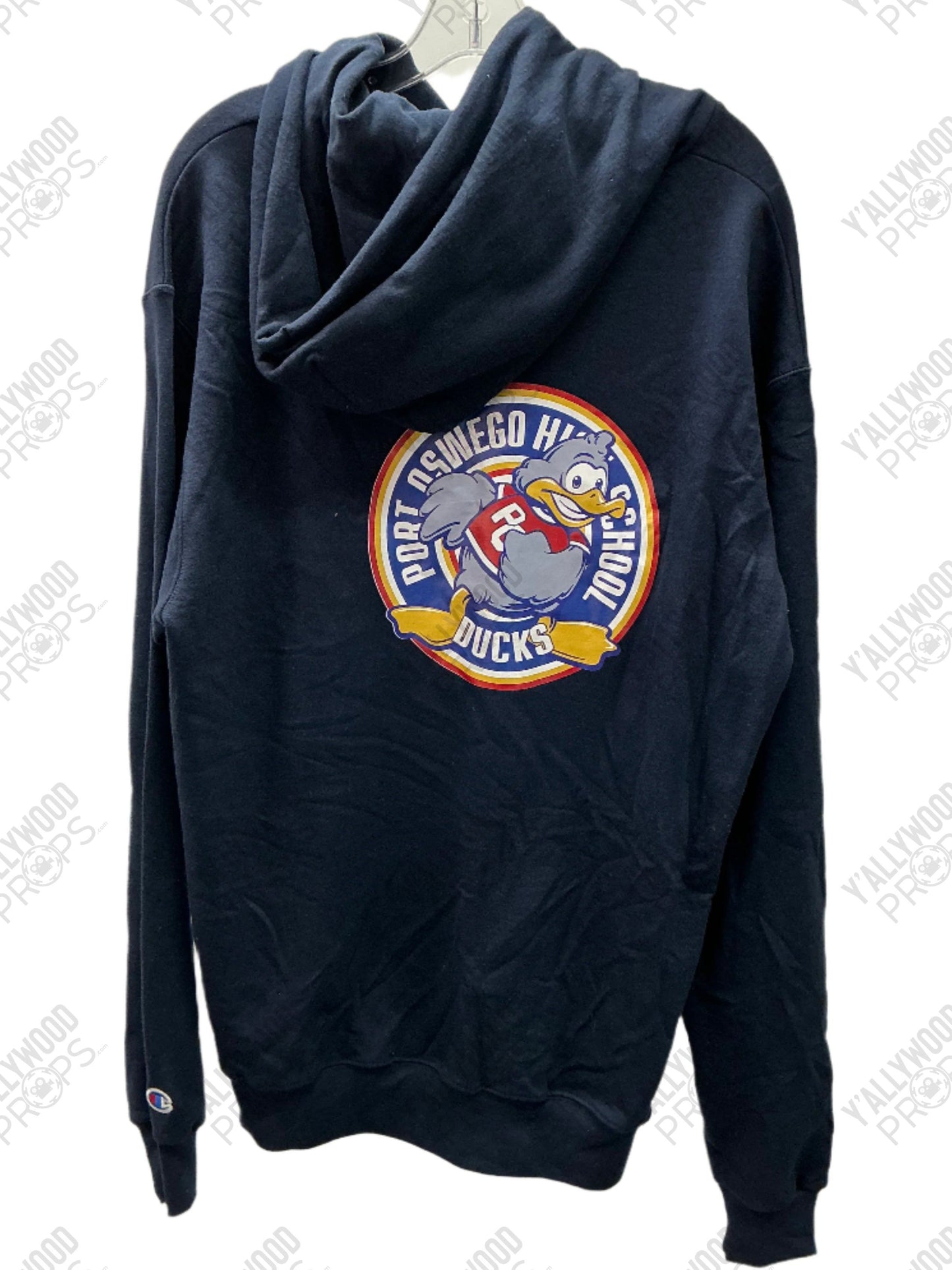 Port Oswego Ducks Hoodie Sweatshirt Naomi (2022) Wearable Wardrobe Y'allywood Props