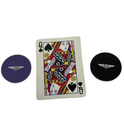 NWA Poker Chips and Card from Soul Plane Movie Prop Y'allywood Props Queen Spades  