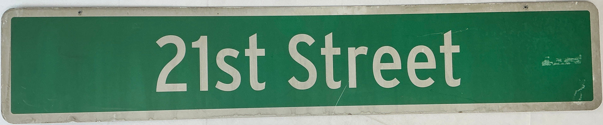 21st Street Sign Spider-man: Homecoming Movie Prop Y'allywood Props