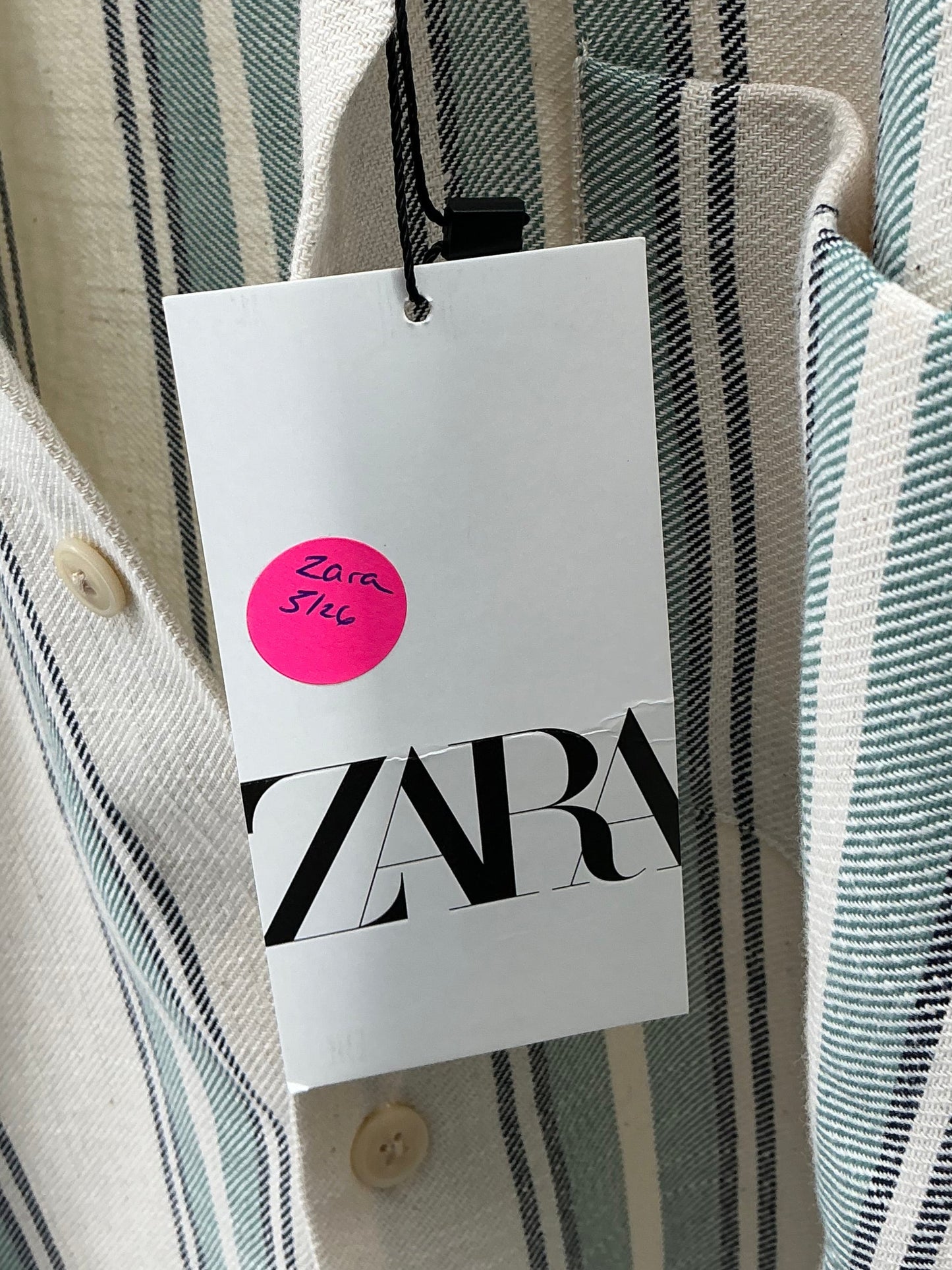 Zara Button Up Unknown Film Wardrobe Wardrobe Y'allywood Props