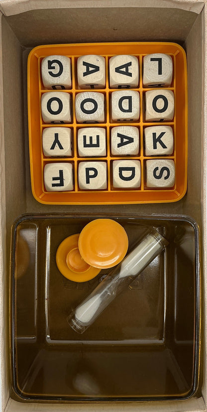 Boggle Game from Hopper's Cabin Stranger Things (2016-2025) Movie Prop Y'allywood Props