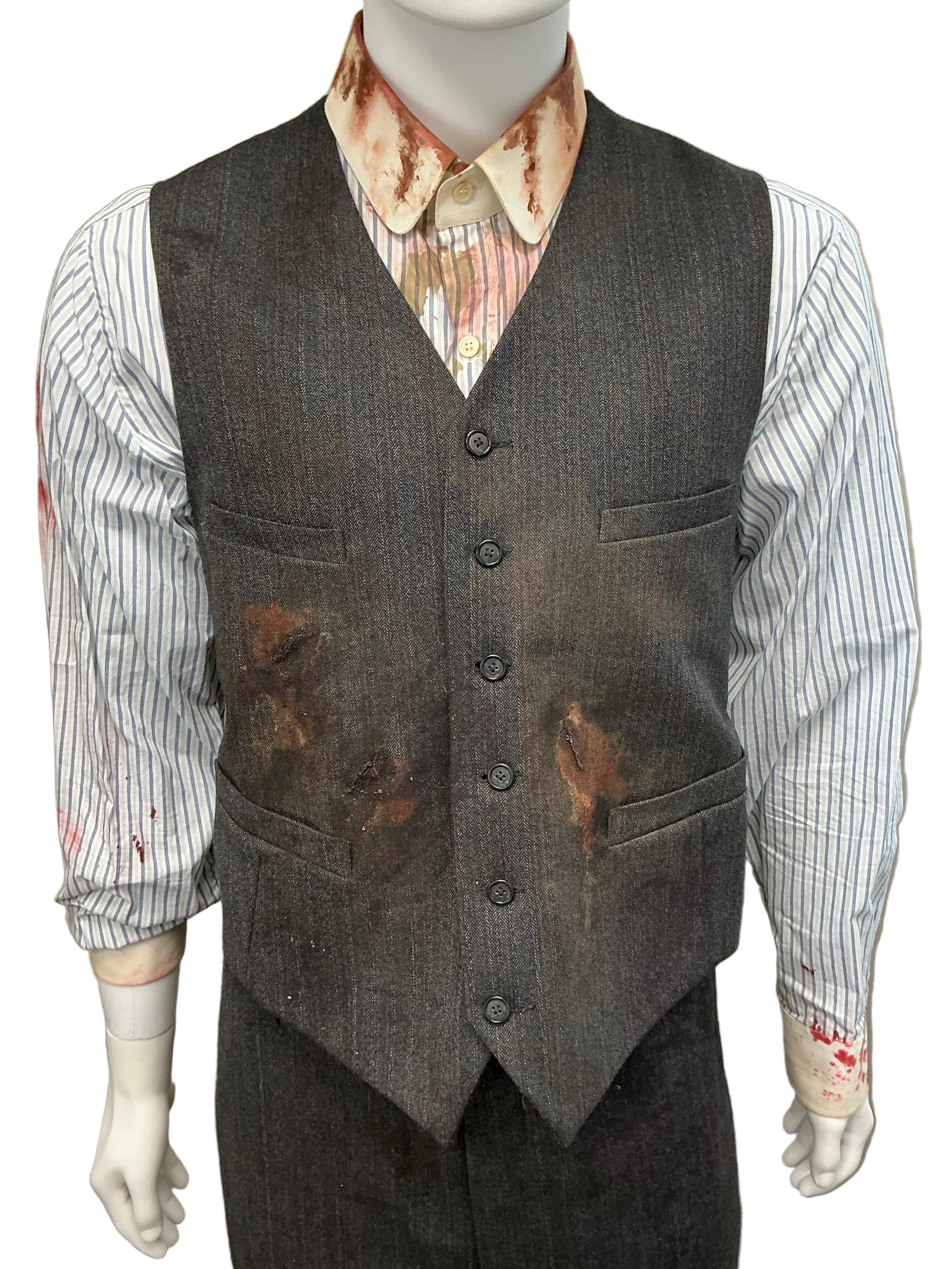 Barney McBride's Bloody Suit Killers of the Flower Moon (2023) Wardrobe Y'allywood Props