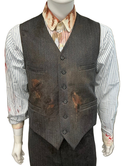 Barney McBride's Bloody Suit Killers of the Flower Moon (2023) Wardrobe Y'allywood Props