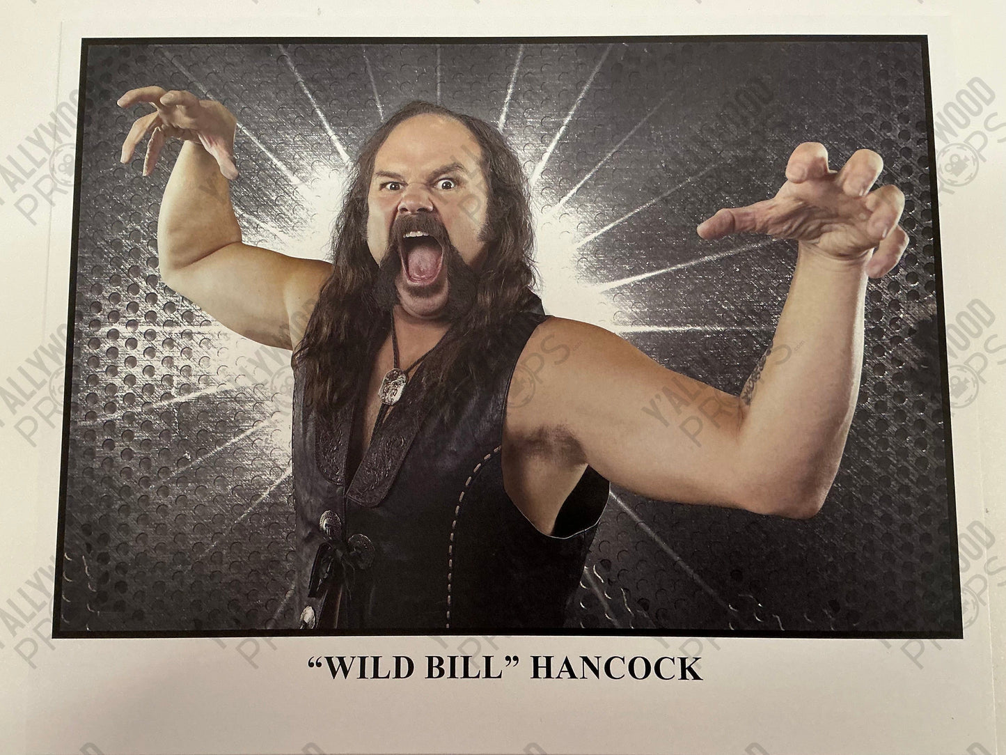 Wild Bill Autographed 8x10 S2E4 Heels (2021) Movie Prop Y'allywood Props Unsigned Photo