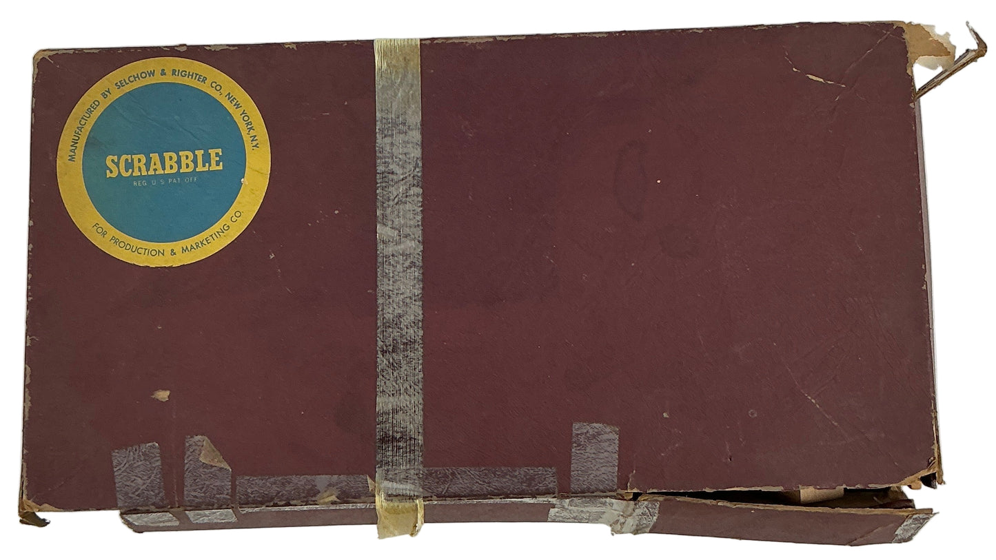 Scrabble Game from Wheeler's Basement Stranger Things (2016-2025) Movie Prop Y'allywood Props