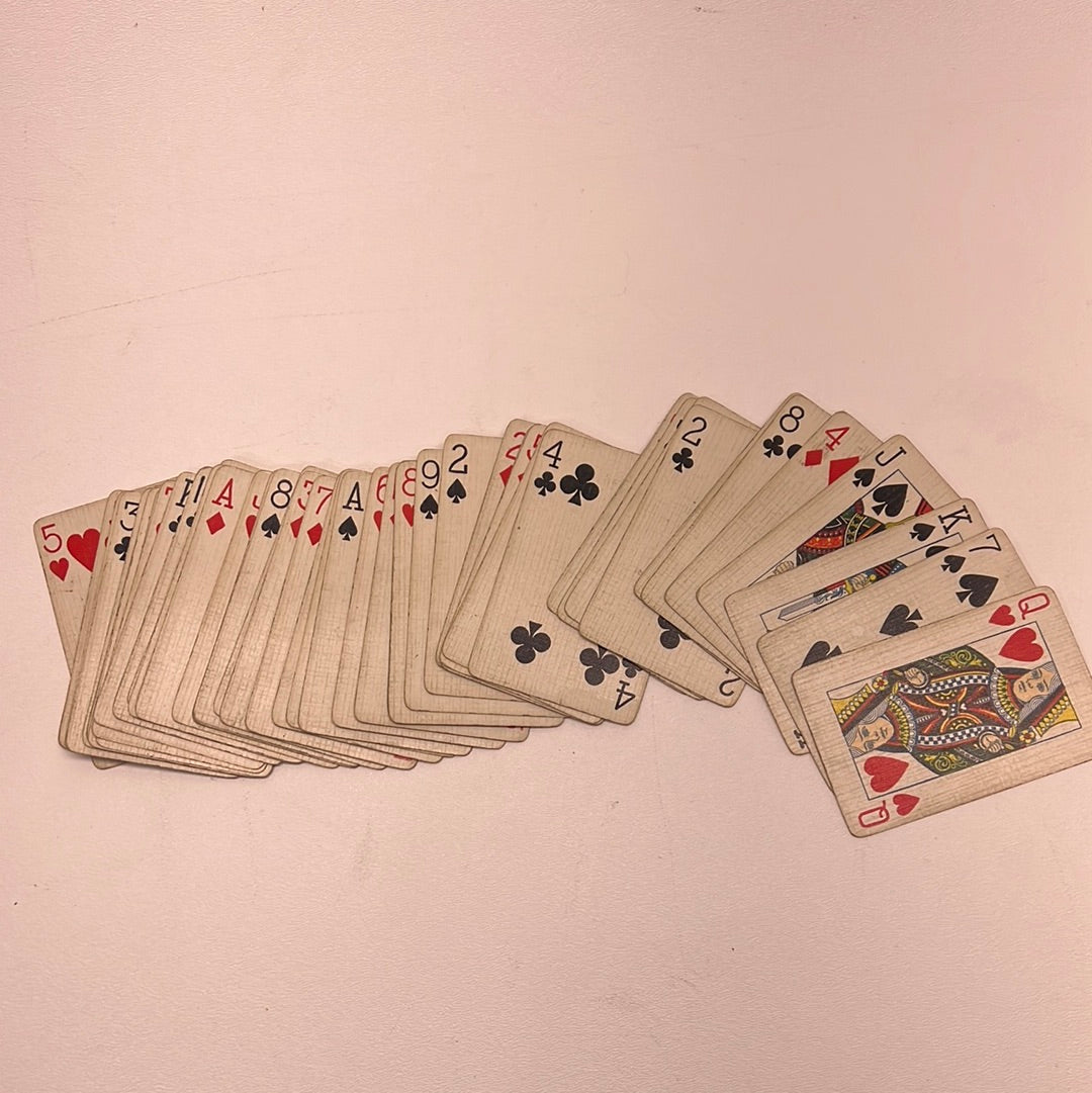 Deck of Cards Poker Scene Killers of the Flower Moon Movie Prop Y'allywood Props   