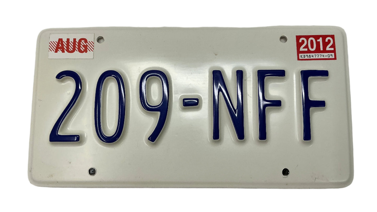 License Plates Franklin & Bash (TV Series 2011-2014)