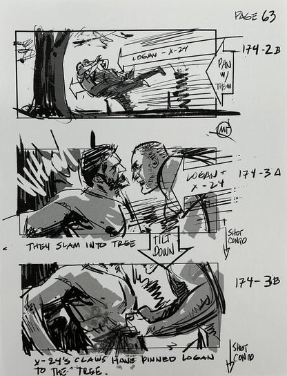 Storyboards Eden-Finale Scene 167 Logan (2017)