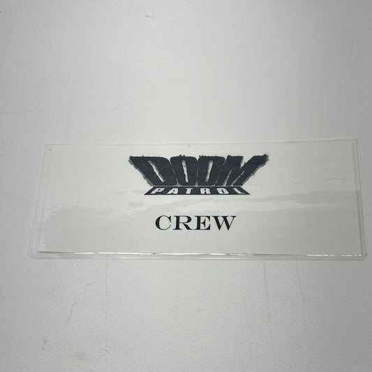 Parking Pass Cast & Crew Doom Patrol Movie Prop Atlanta Brick Co   