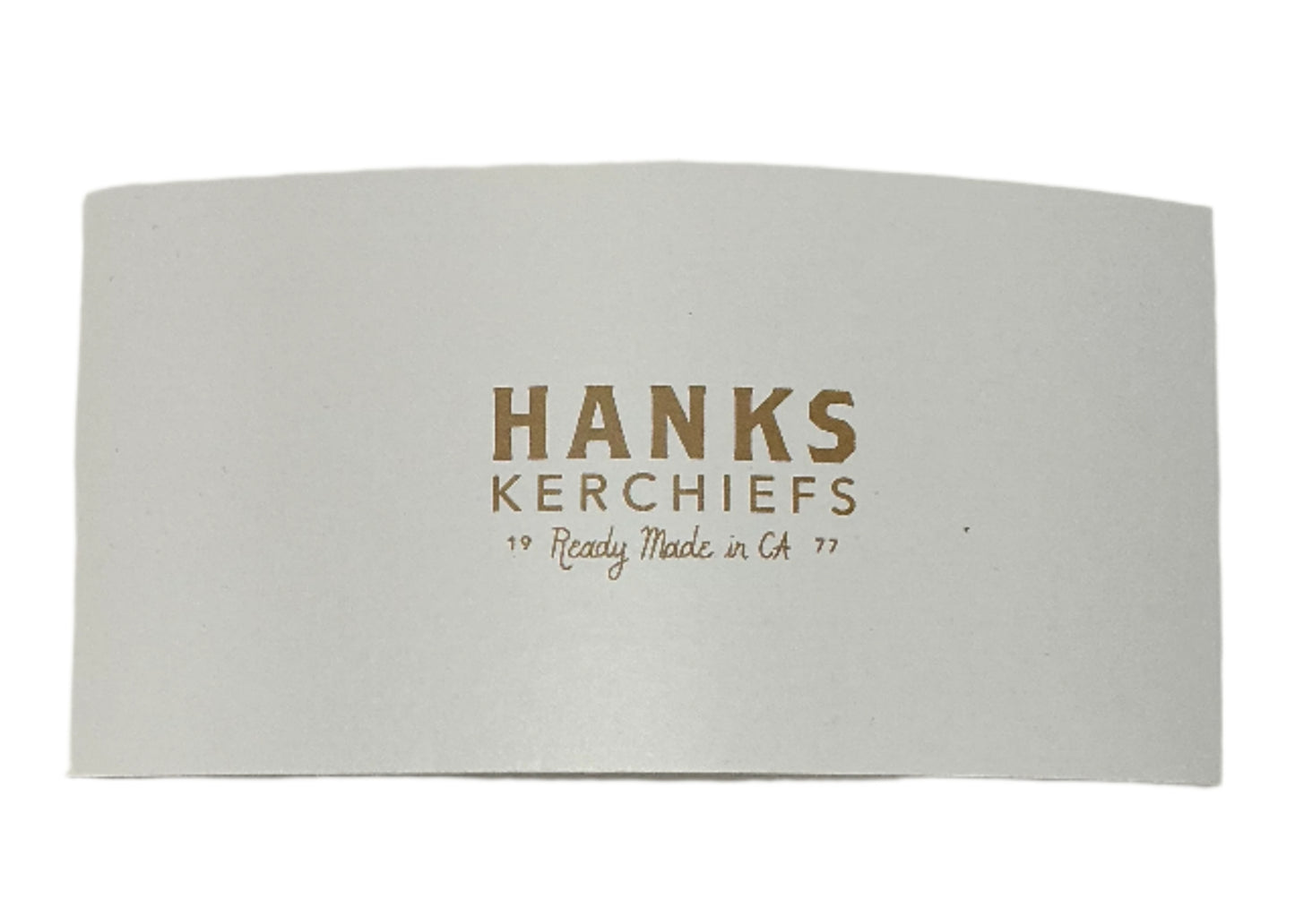Goodyear Hanks Kerchief Cast & Crew Gift Finch (2021) Memorabilia Y'allywood Props