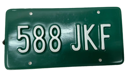 License Plates Franklin & Bash (TV Series 2011-2014) Y'allywood Props 588JKF Drivers Trailer