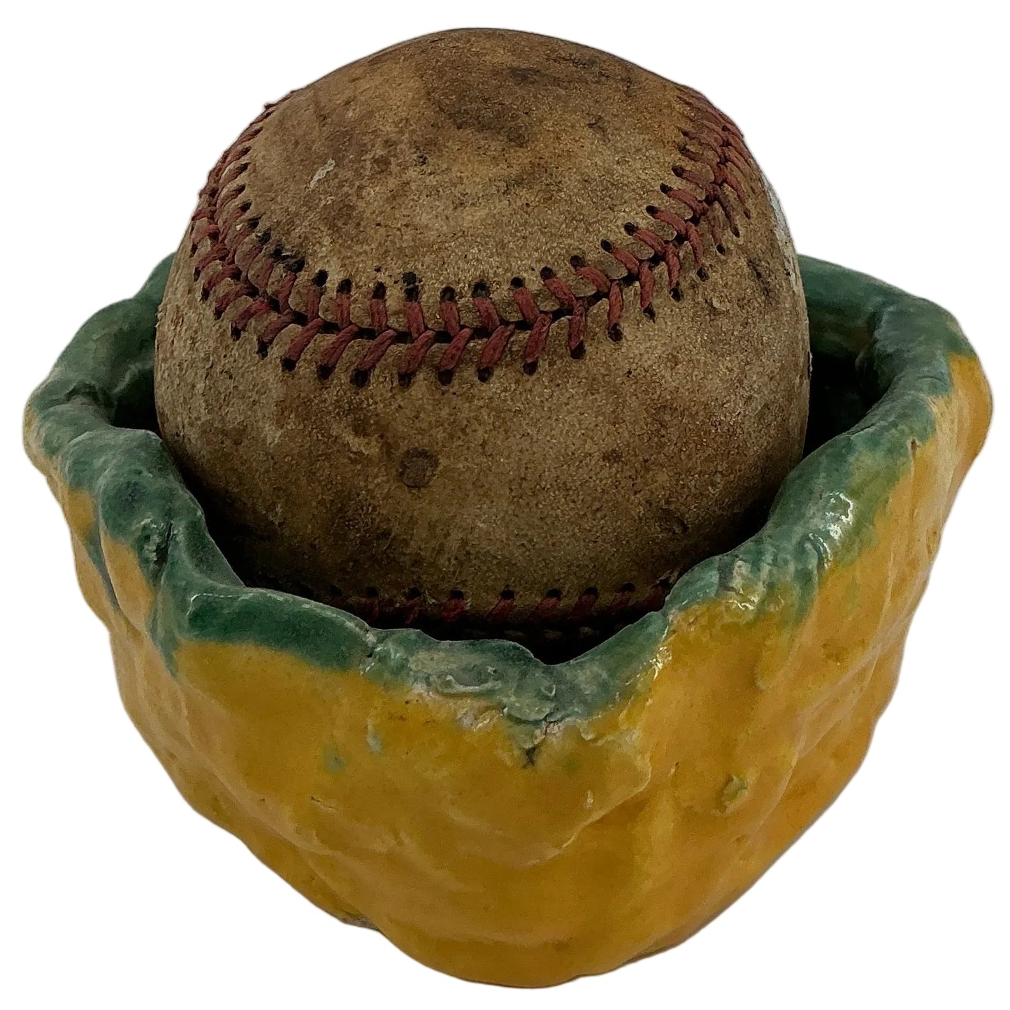 Clay Bowl & Baseball from Will Byer's Room Stranger Things (2016-2025) Movie Prop Y'allywood Props