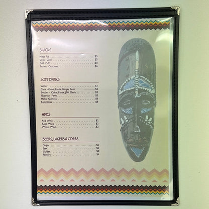 Eka’s Place Menu from Survivor’s Remorse Movie Prop Y'allywood Props   