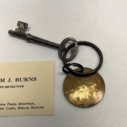 Detective William Burns Room Key Killers of the Flower Moon Movie Prop Y'allywood Props   