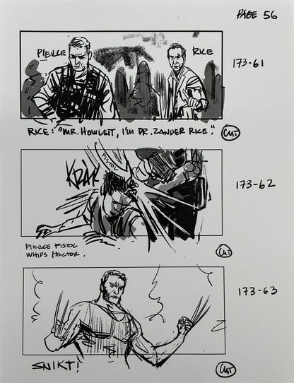 Storyboards Eden-Finale Scene 167 Logan (2017)