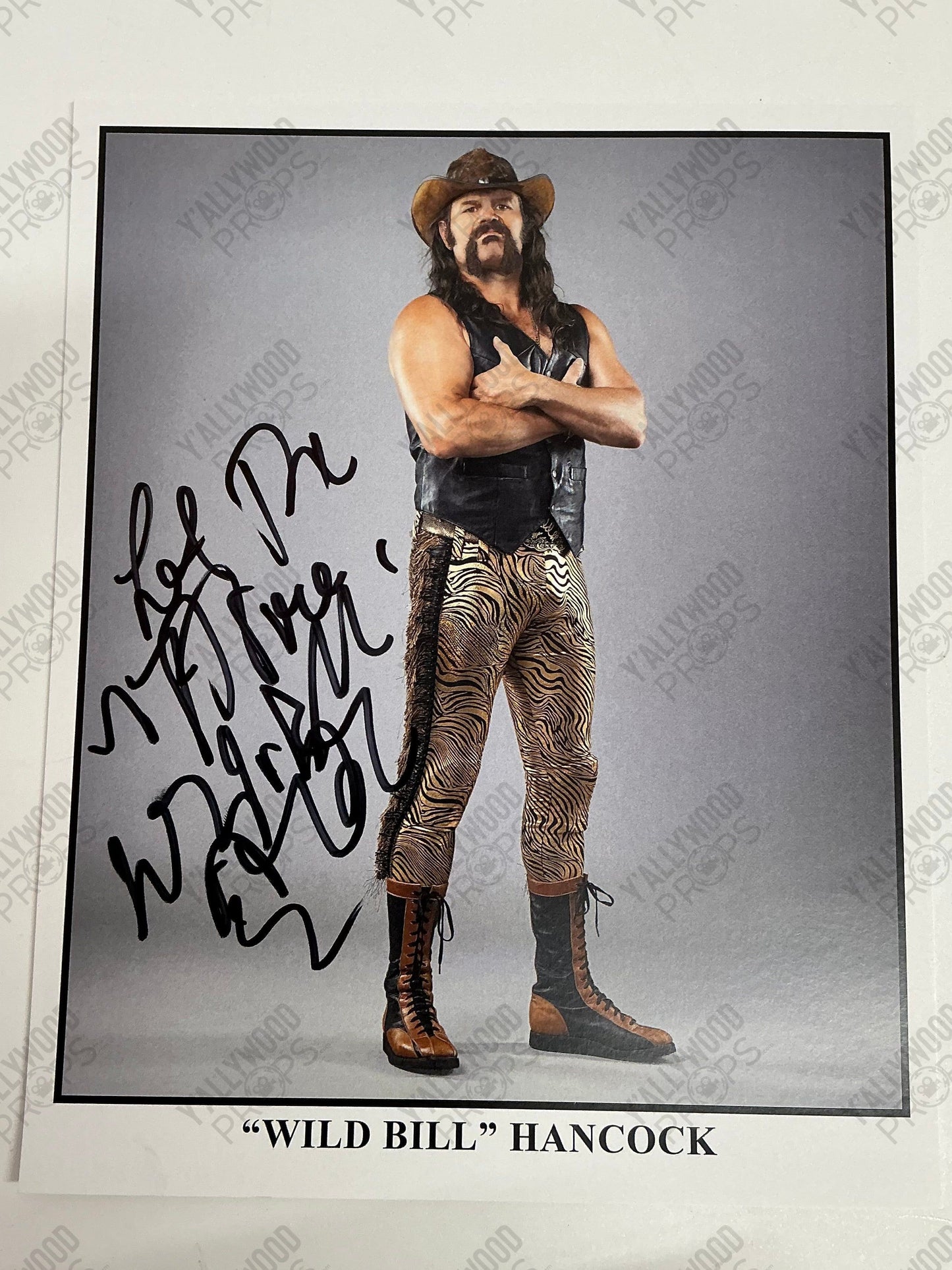 Wild Bill Autographed 8x10 S2E4 Heels (2021) Movie Prop Y'allywood Props I
