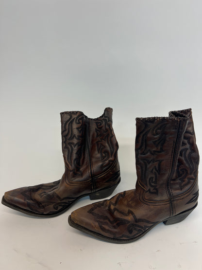 Cowboy Boots Killers of the Flower Moon Movie Prop Atlanta Brick Co Laredo, 1st pair, size 13  