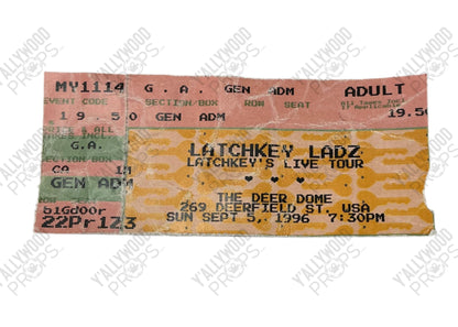 Cass' Latchkey Ladz Tickets S2E6 The Big Door Prize (2023-2024) Movie Prop Y'allywood Props