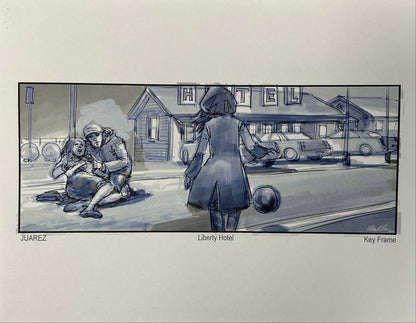Storyboards Liberty Hotel Scene 37 Logan (2017) Memorabilia Y'allywood Props 5