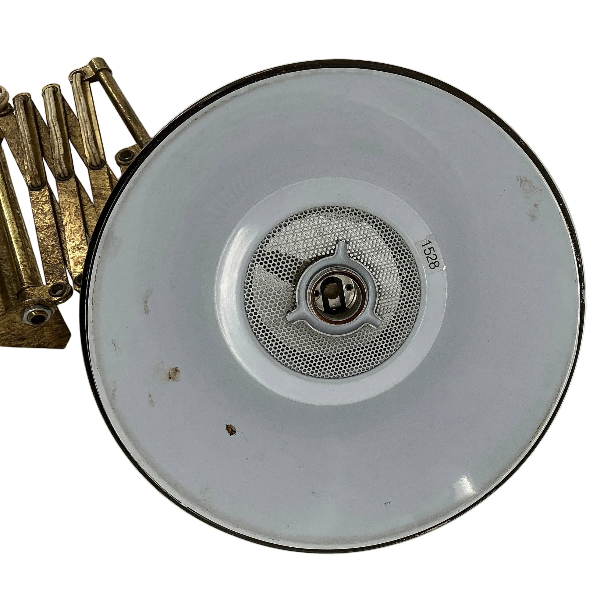 Accordion Light from Hopper's Cabin Stranger Things (2016-2025) Movie Prop Y'allywood Props