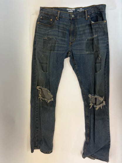 Cliff, Robot Man’s Jeans Doom Patrol Movie Prop Atlanta Brick Co Stunt 36x34 Lot 45-53  