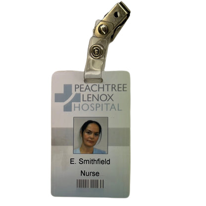 Peachtree Lenox Hospital ID Badges Survivor’s Remorse Movie Prop Y'allywood Props   