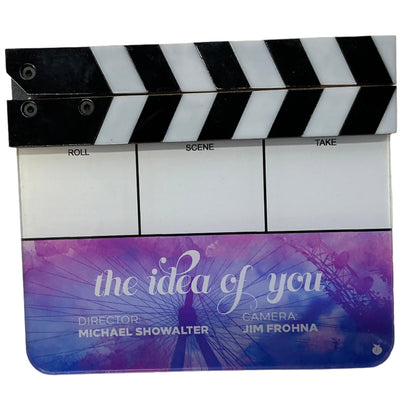 Director's Clapboards The Idea of You (2024) Film Memorabilia Y'allywood Props