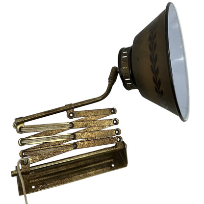 Accordion Light from Hopper's Cabin Stranger Things (2016-2025) Movie Prop Y'allywood Props