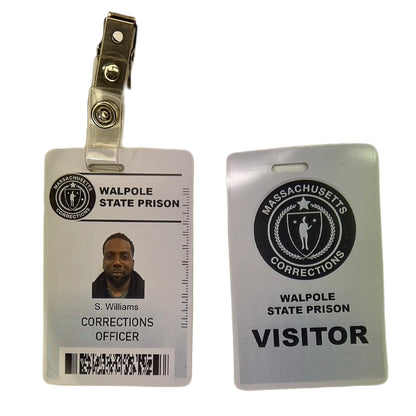 Walpole State Prison Correction’s Officer Badge Survivor’s Remorse Movie Prop Y'allywood Props   