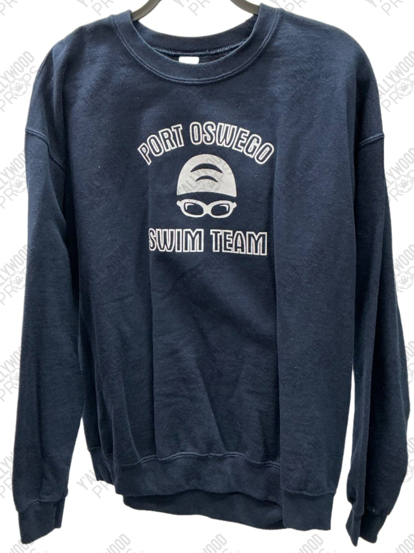 Port Oswego Swim Team Sweatshirt Naomi (2022) Wearable Wardrobe Y'allywood Props