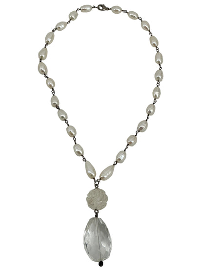 Nicole Kidman's Silver & Pearl Necklace Boy Erased (2018) Movie Prop Y'allywood Props
