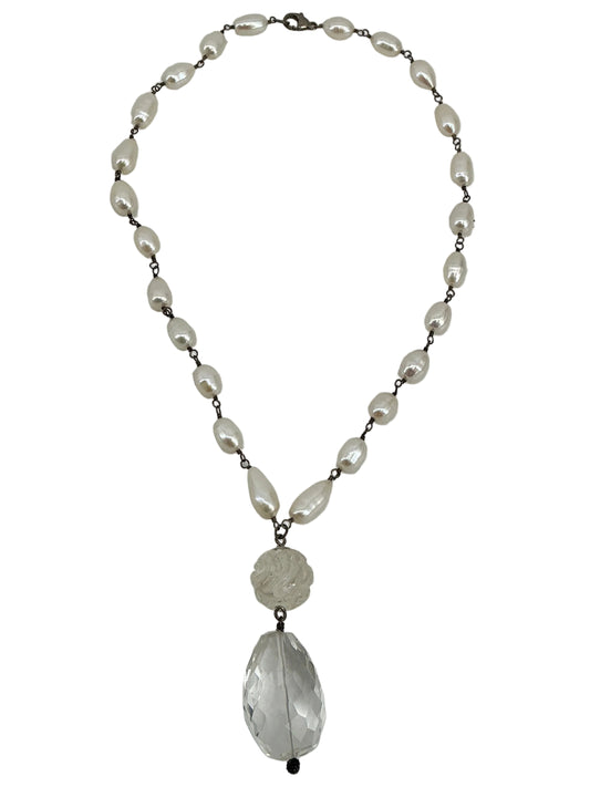 Nicole Kidman's Silver & Pearl Necklace Boy Erased (2018) Movie Prop Y'allywood Props