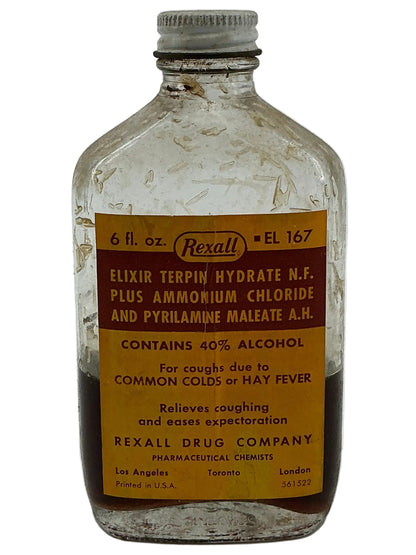 Cough Syrup from Hopper's Cabin Stranger Things (2016-2025) Movie Prop Y'allywood Props