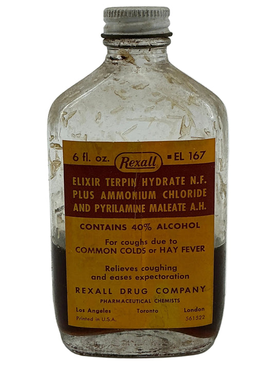 Cough Syrup from Hopper's Cabin Stranger Things (2016-2025) Movie Prop Y'allywood Props