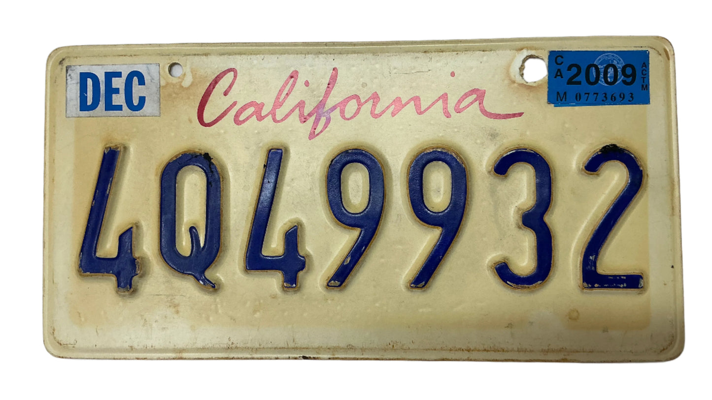 License Plates Franklin & Bash (TV Series 2011-2014) Y'allywood Props 4Q49932 w/tags