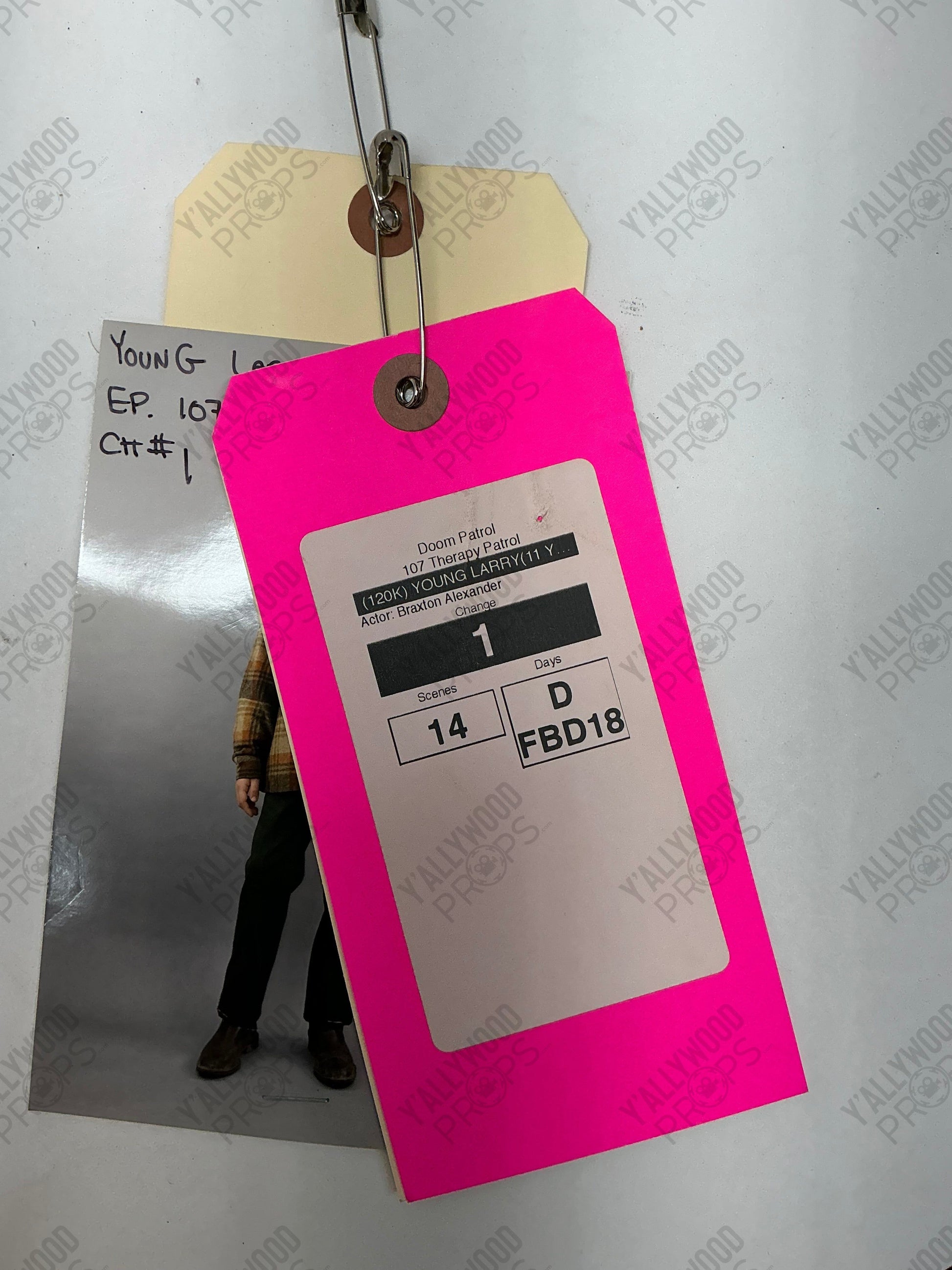 Braxton Alexander Hat S1E7 Doom Patrol (2019) Wearable Wardrobe Y'allywood Props