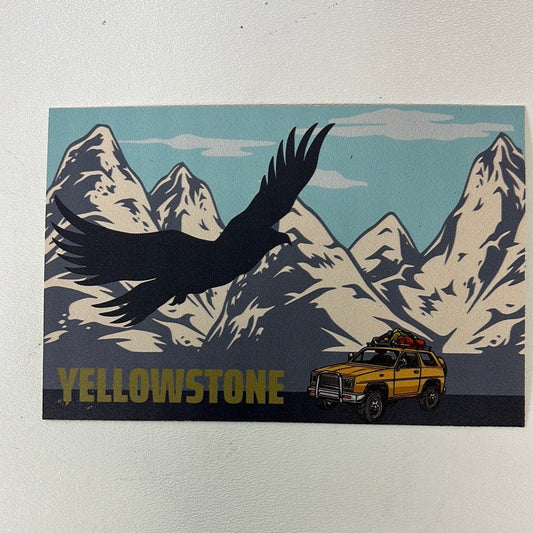 Yellowstone Postcard S3 E1 Stargirl Movie Prop Atlanta Brick Co   